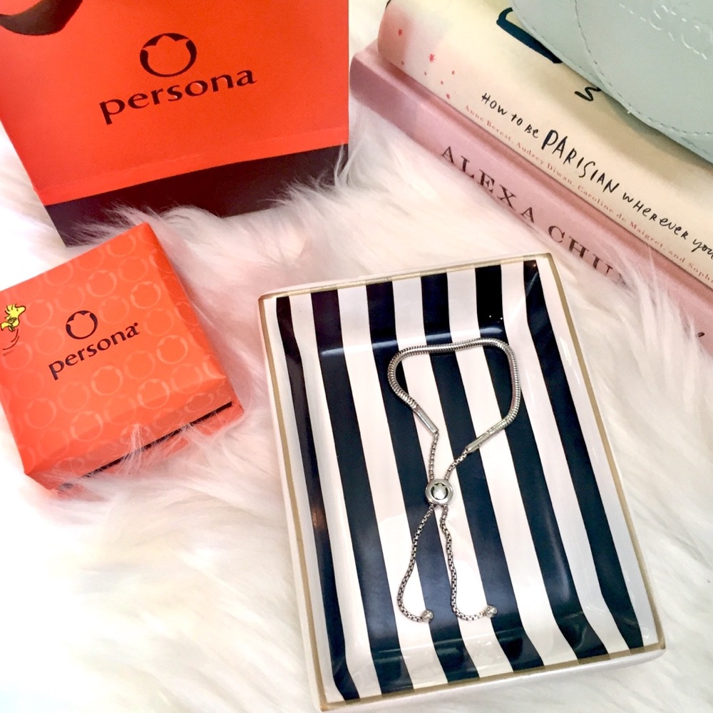 Zales Persona Charm Bolo Bracelet / Fits Pandora